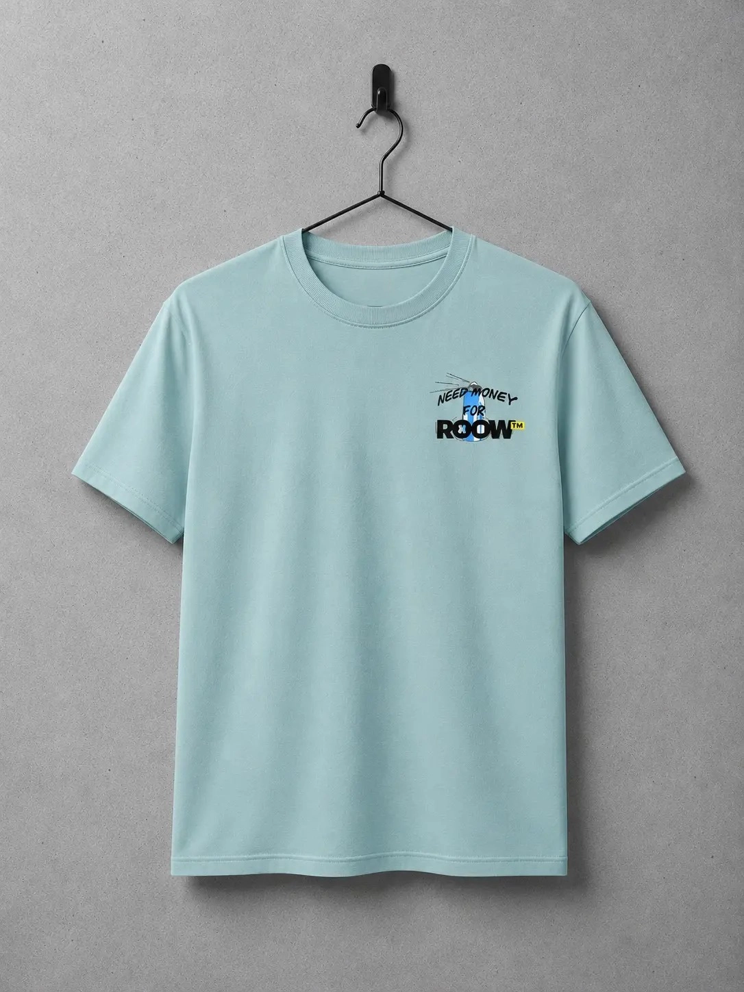 Camiseta_need_money Camiseta Delantera Need money