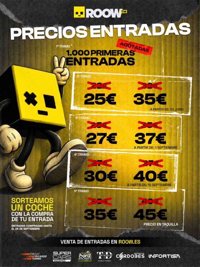 Cartel subida precios general