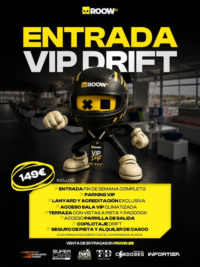 Cartel Entrada VIP Drift