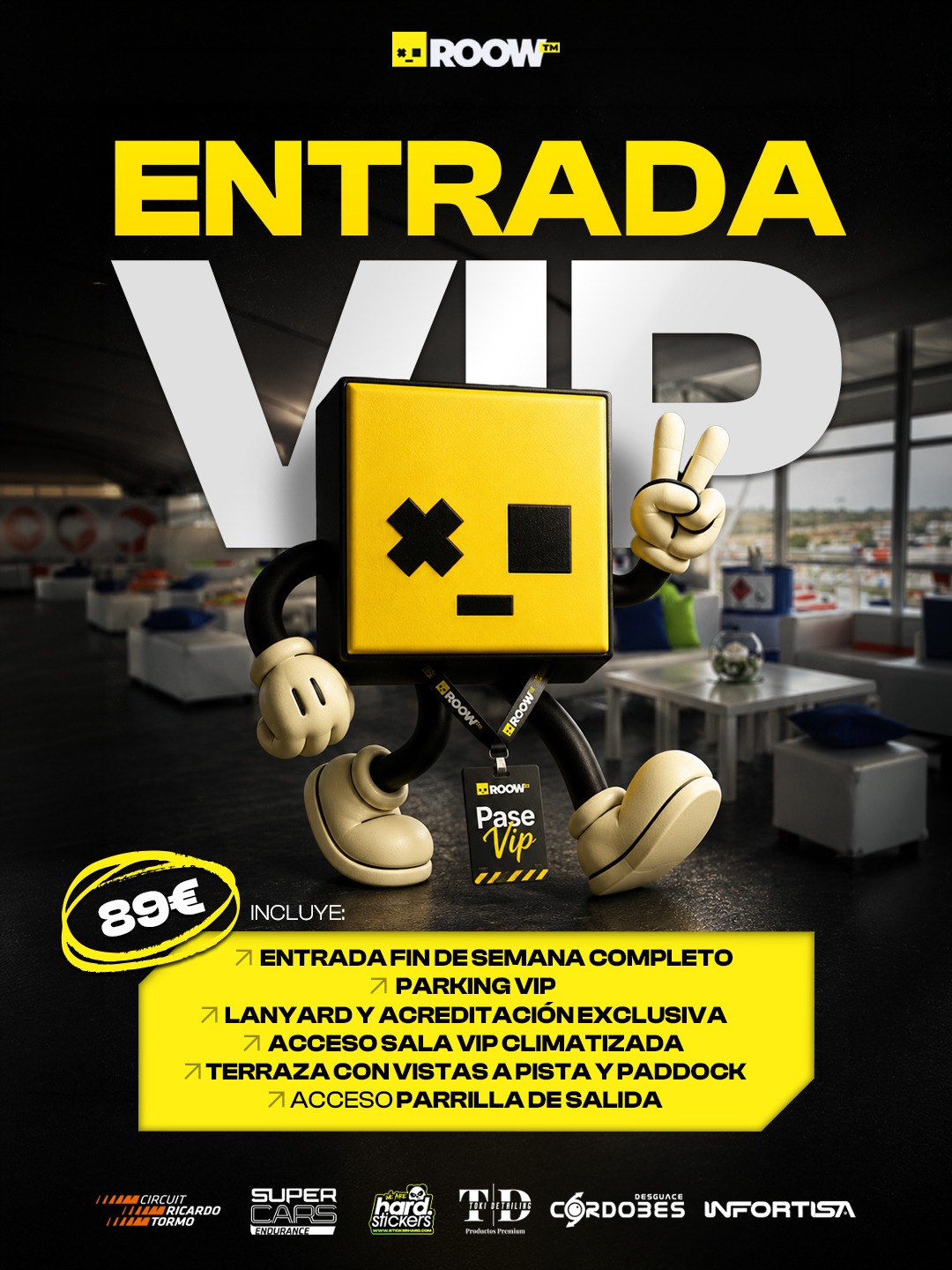 Cartel Entrada Vip