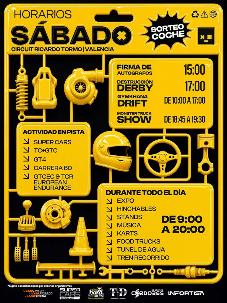 Cartel horario primero